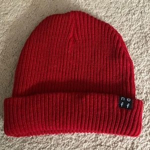Red Neff Beanie
